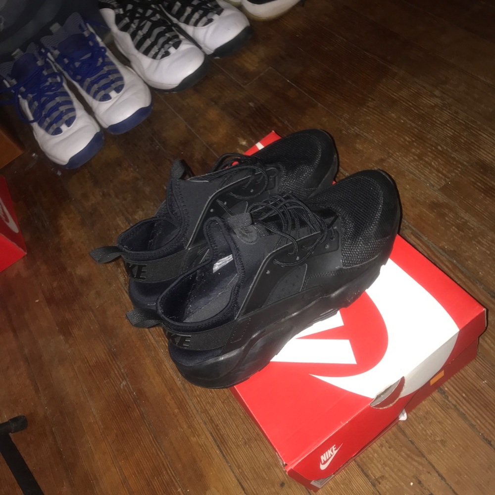 mens nike air huarache  Black Size 10.5